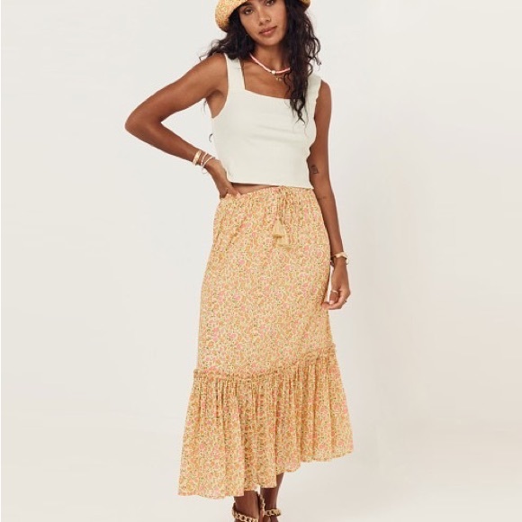 Spell Rae midi skirt xs excellent condition - Picture 1 of 6